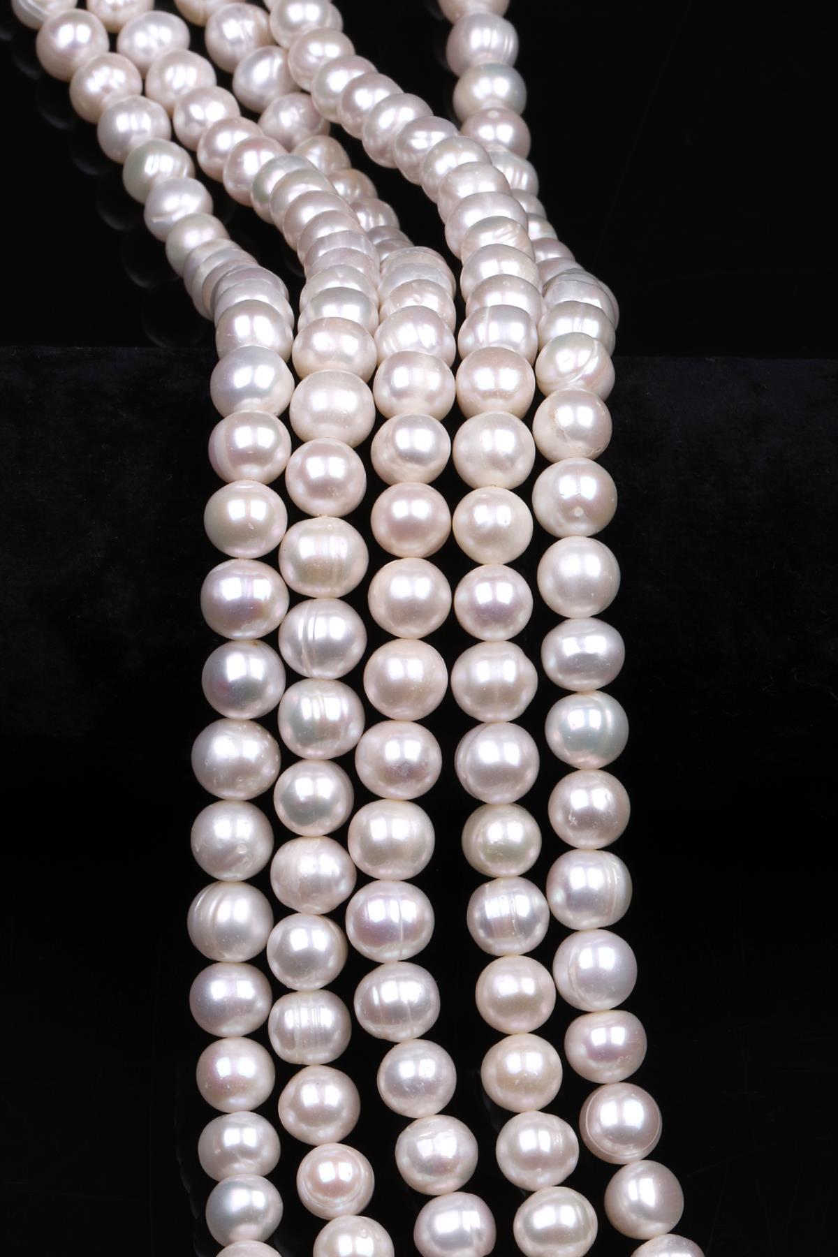 İnci Doğal Taş Dizi 9 mm Şekilsiz Kesim