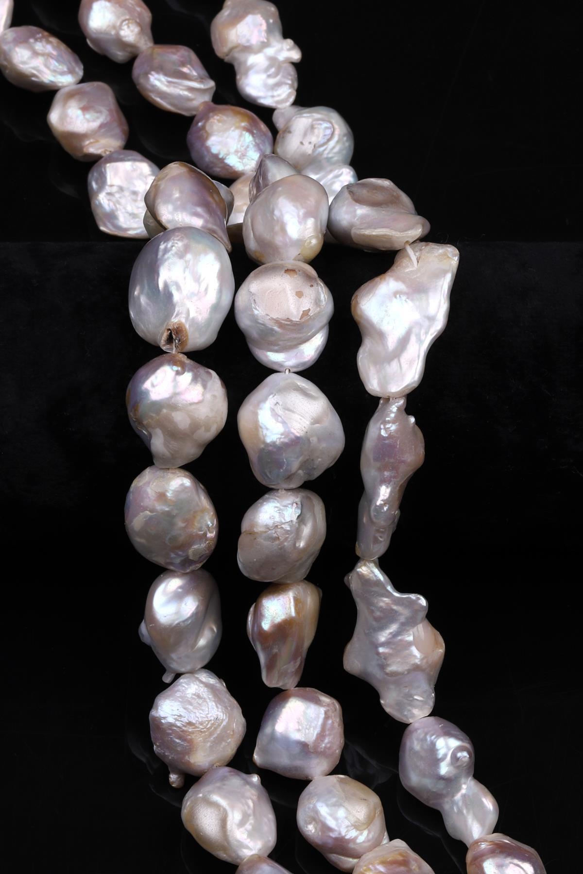 İnci Doğal Taş Dizi Şekilsiz Kesim