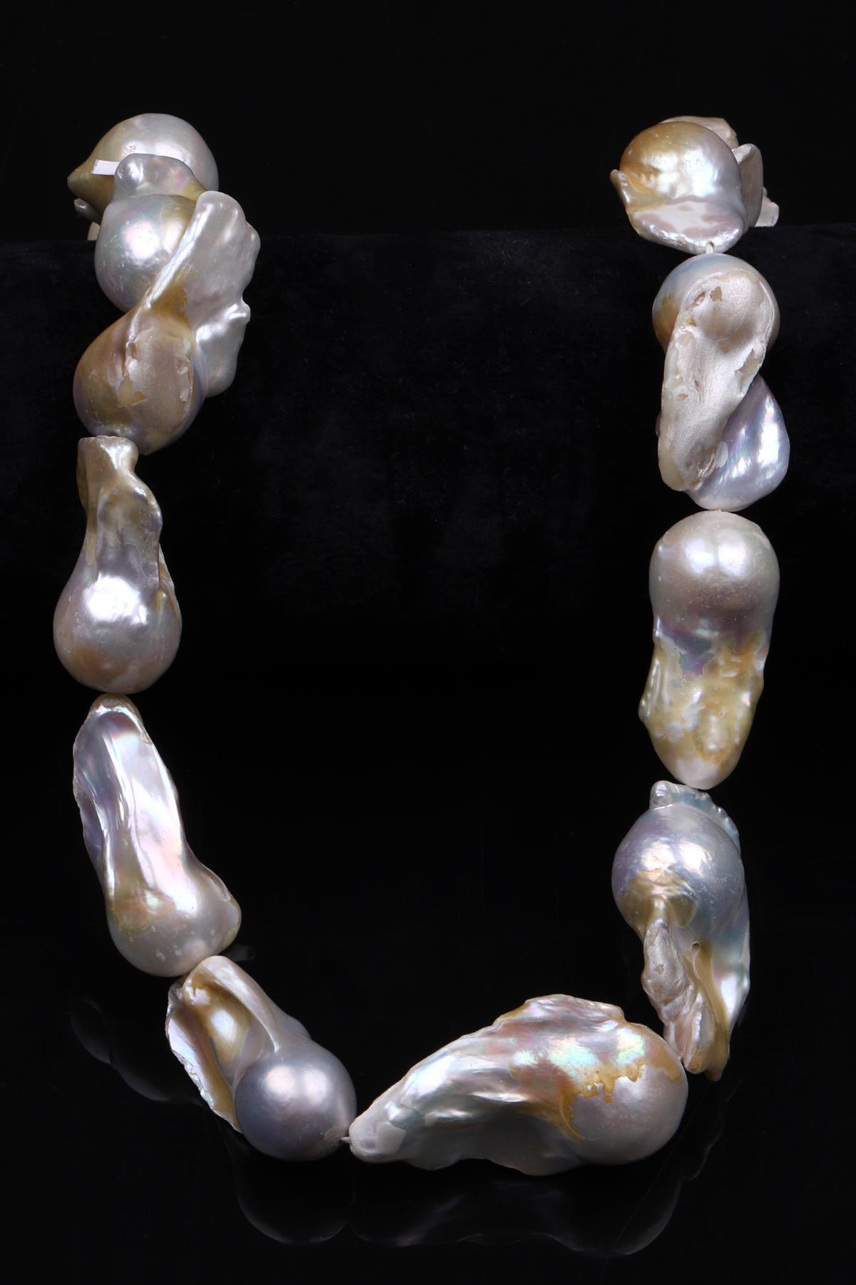 İnci Doğal Taş Dizi Şekilsiz Kesim