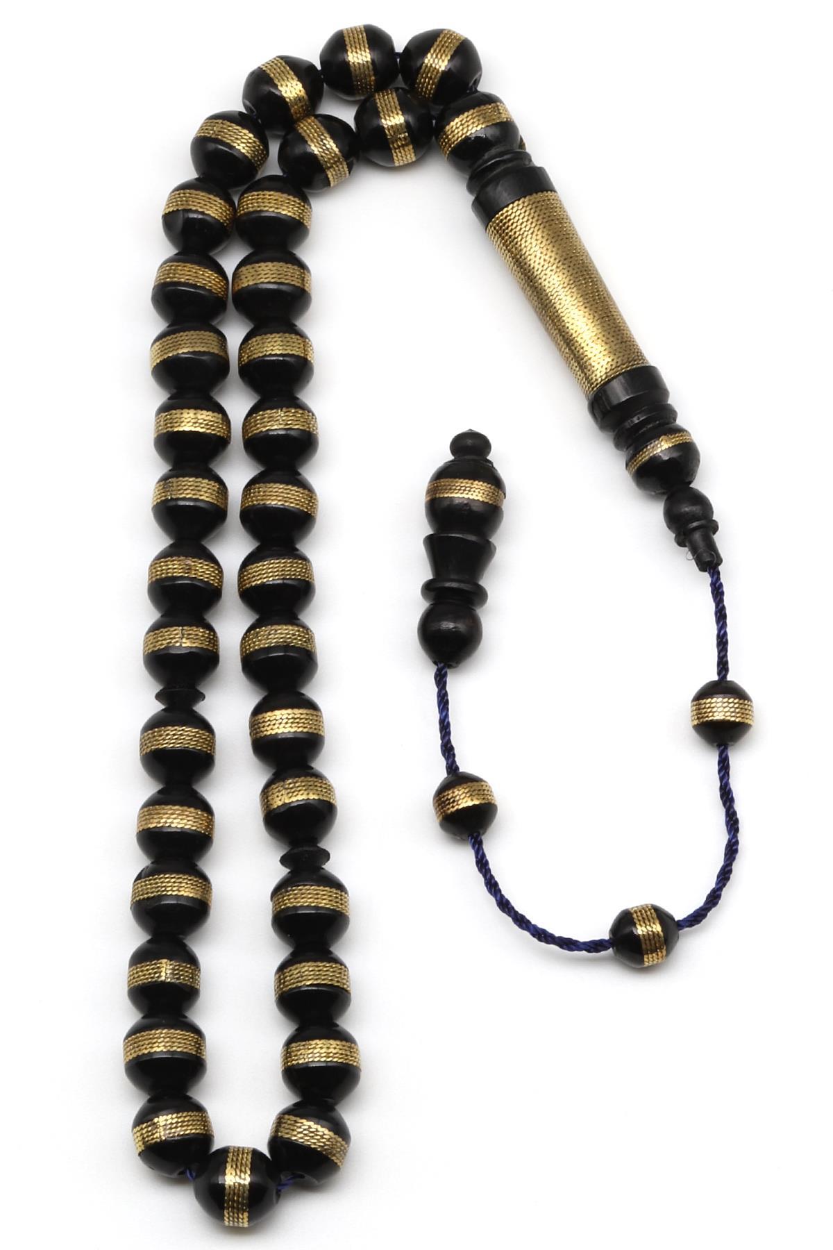 İşlemeli Kuka Ağacı Tesbih 7 x 7 mm Özel Kesim