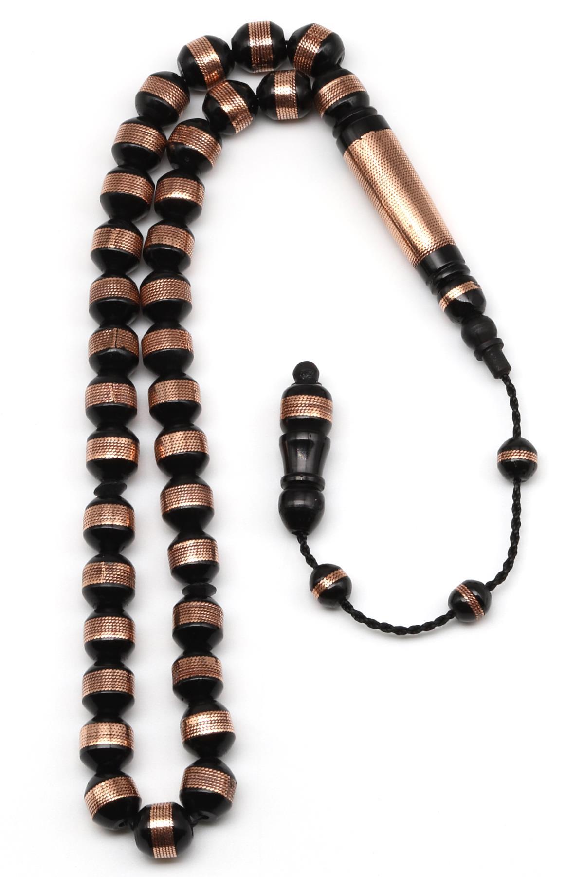 İşlemeli Kuka Ağacı Tesbih 7 x 8 mm Özel Kesim