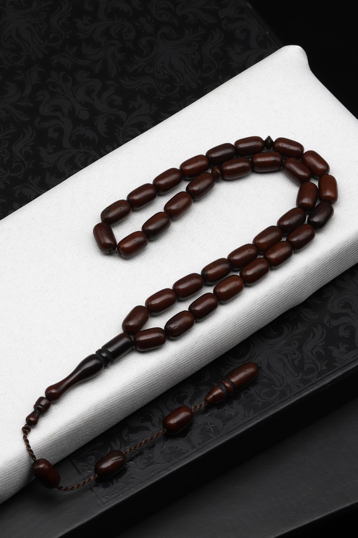 İznik Kuka Ağacı Tesbih 6 x 10 mm Kapsül Kesim