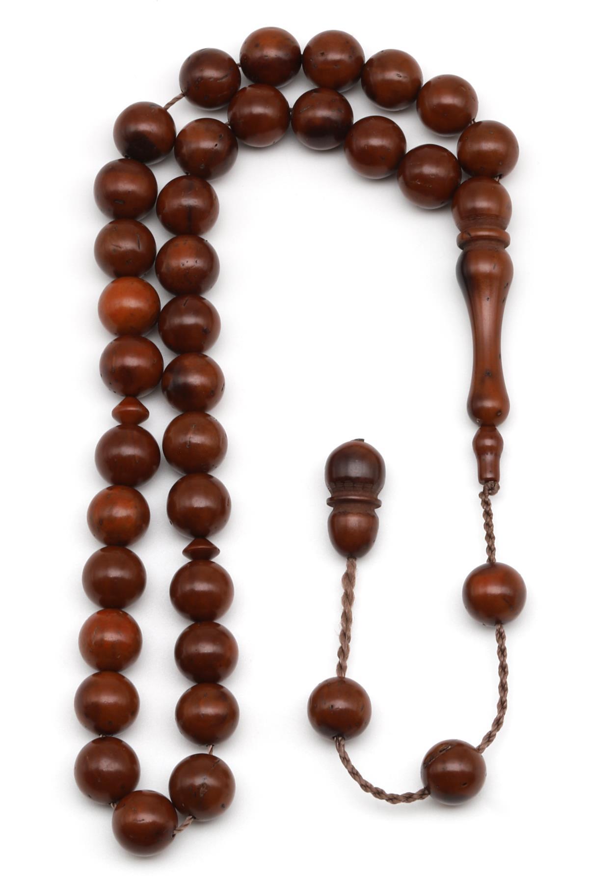 İznik Kuka Ağacı Tesbih 8 mm Küre Kesim