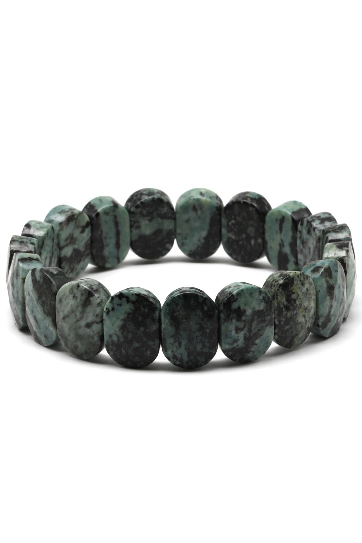 Jasper Doğal Taş Bileklik 10 x 14 mm Özel Kesim - BLK-2107