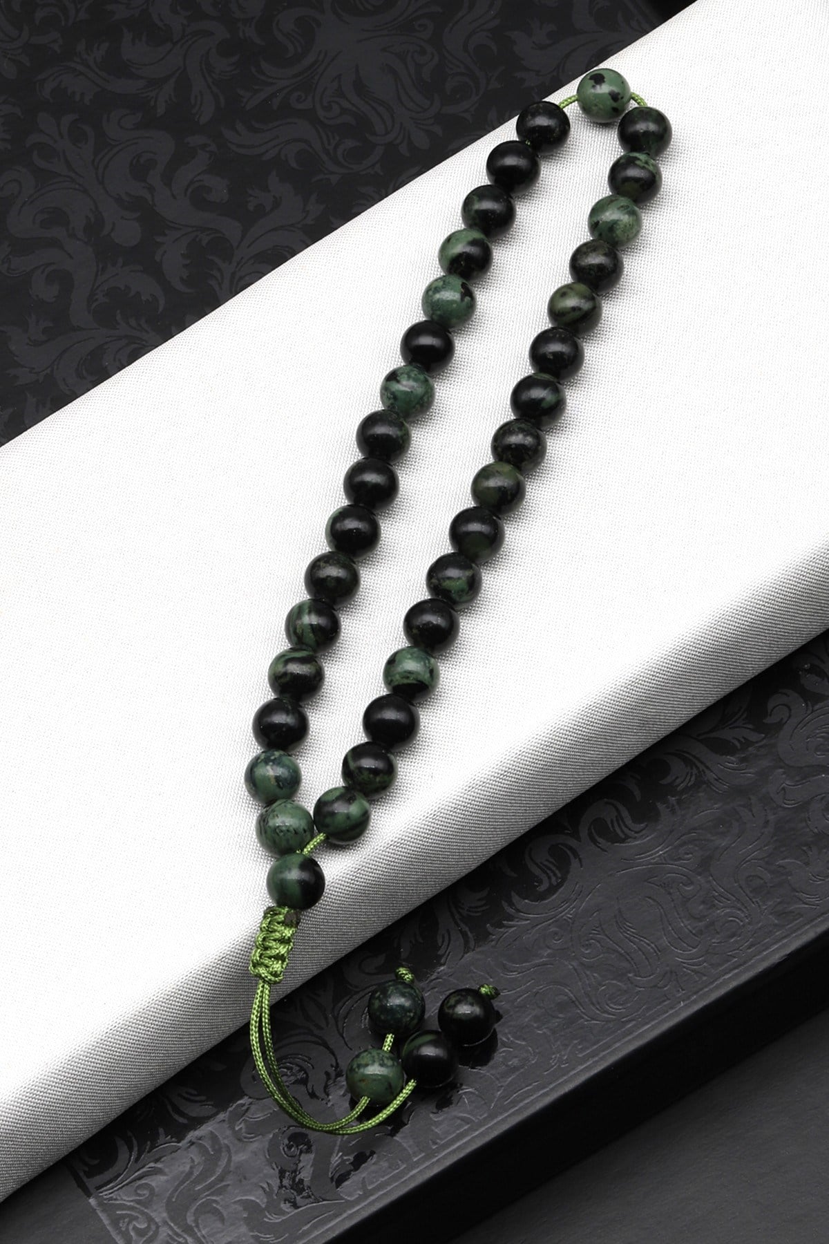 Jasper Doğal Taş Bileklik Tesbih 6 mm Küre Kesim TSB-0493