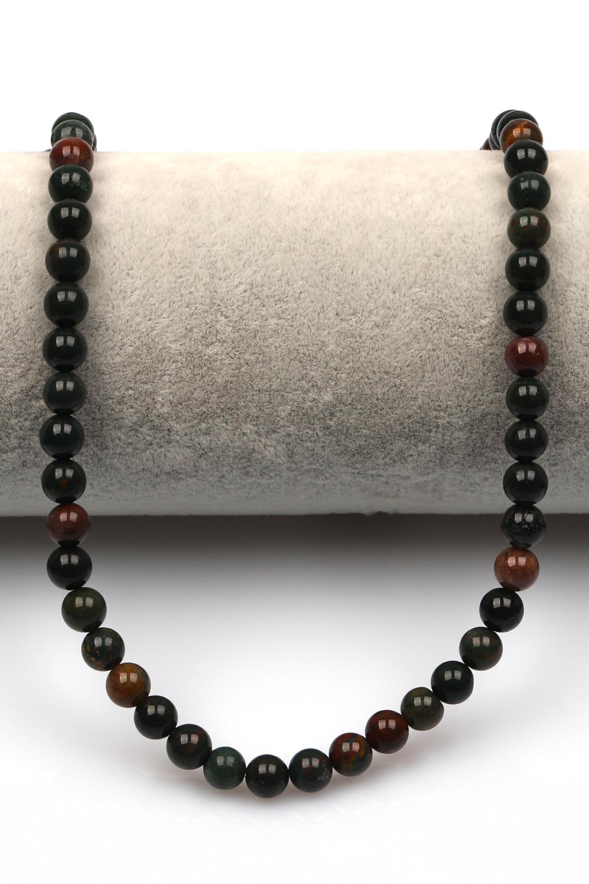 Kan Taşı Doğal Taş Dizi 6 mm Küre Kesim