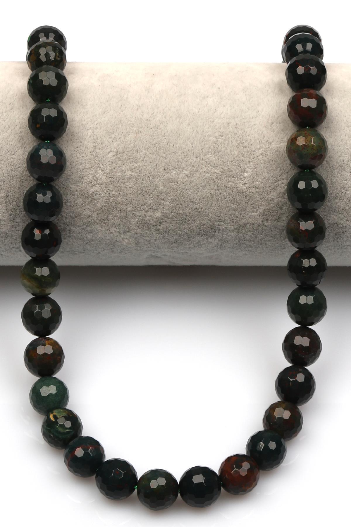 Kantaşı Doğal Taş Dizi 10 mm Fasetli Küre Kesim