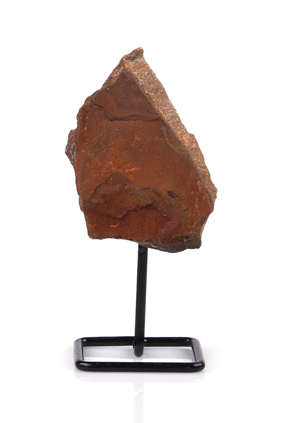 Kaplan Gözü Doğal Taş Standlı Parça