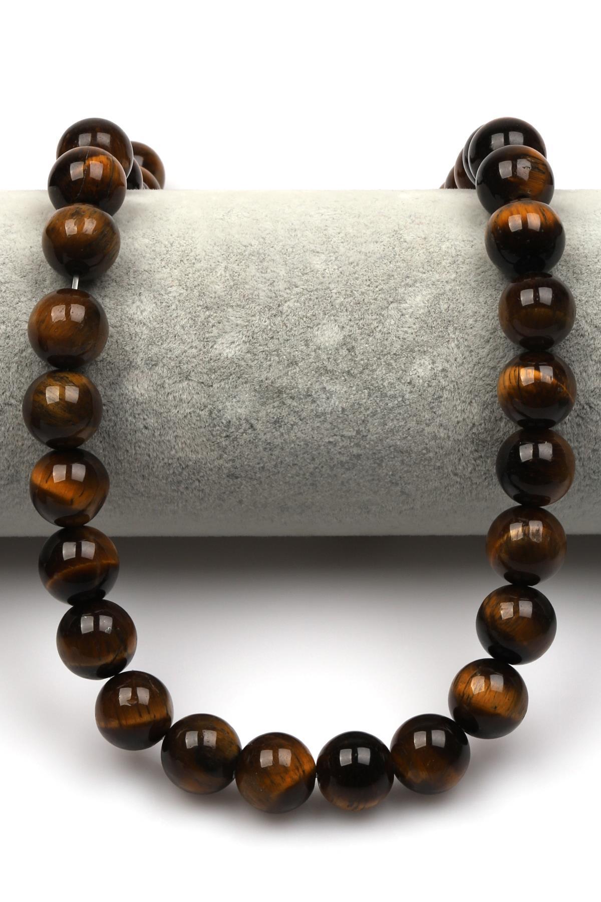 Kaplan Gözü Doğaltaş Dizi 12 mm Küre Kesim