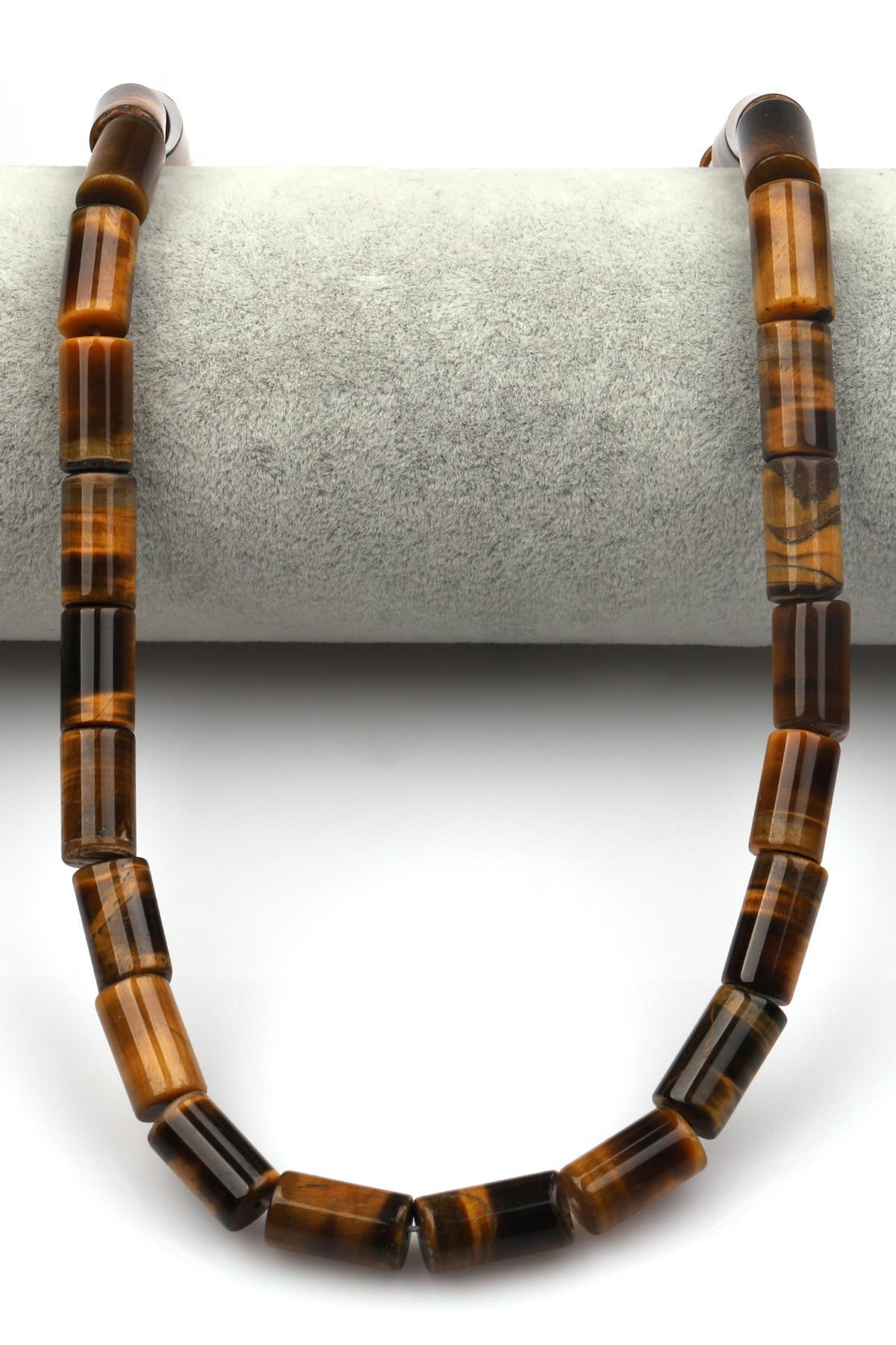 Kaplan Gözü Doğaltaş Dizi 8 x 14 mm Silindir Kesim