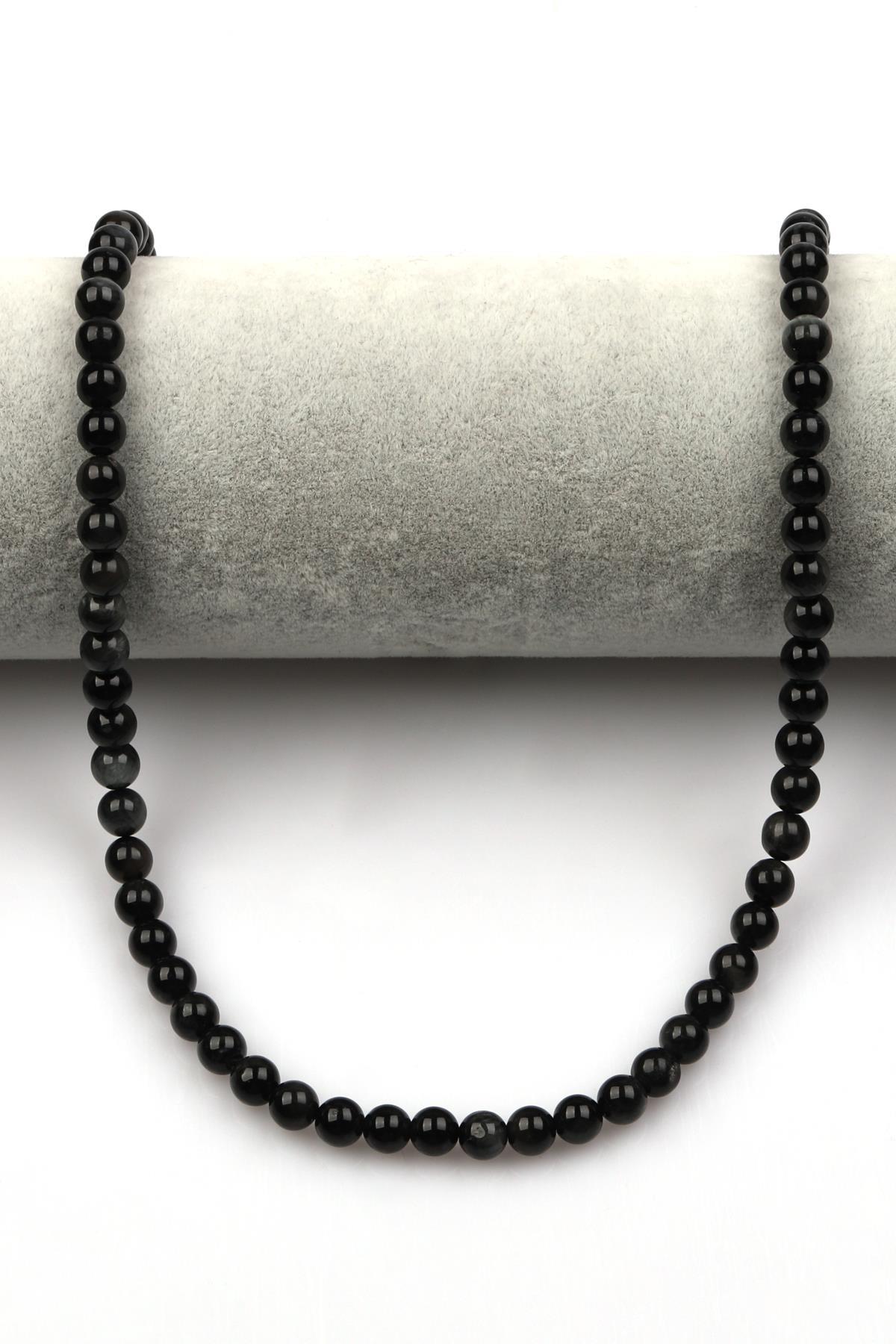 Kartal Gözü Doğal Taş Dizi 6 mm Küre Kesim