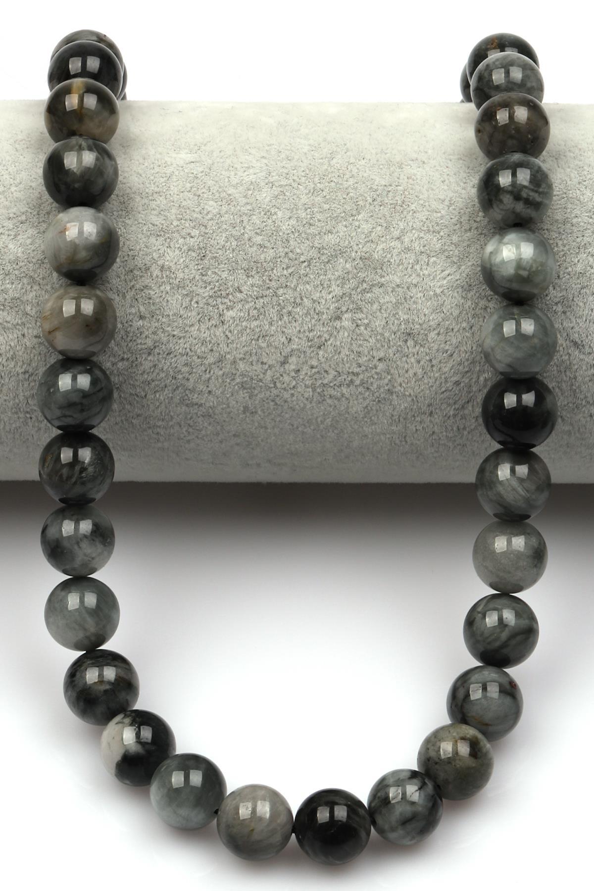 Kartal Gözü Doğaltaş Dizi 10 mm Küre Kesim