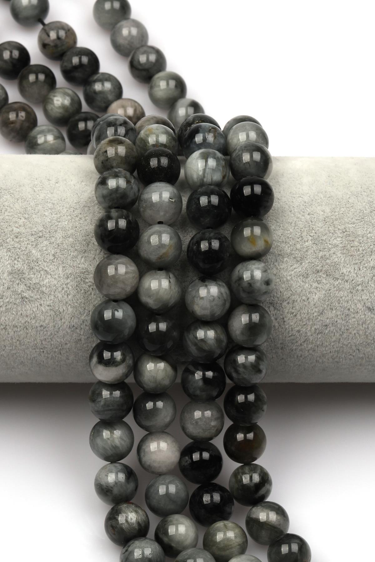 Kartal Gözü Doğaltaş Dizi 10 mm Küre Kesim