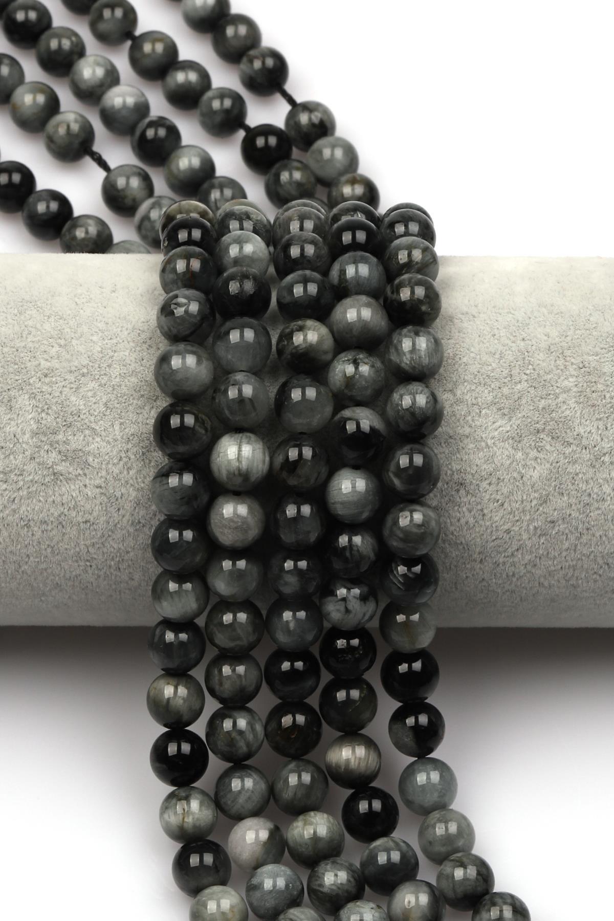 Kartal Gözü Doğaltaş Dizi 8 mm Küre Kesim