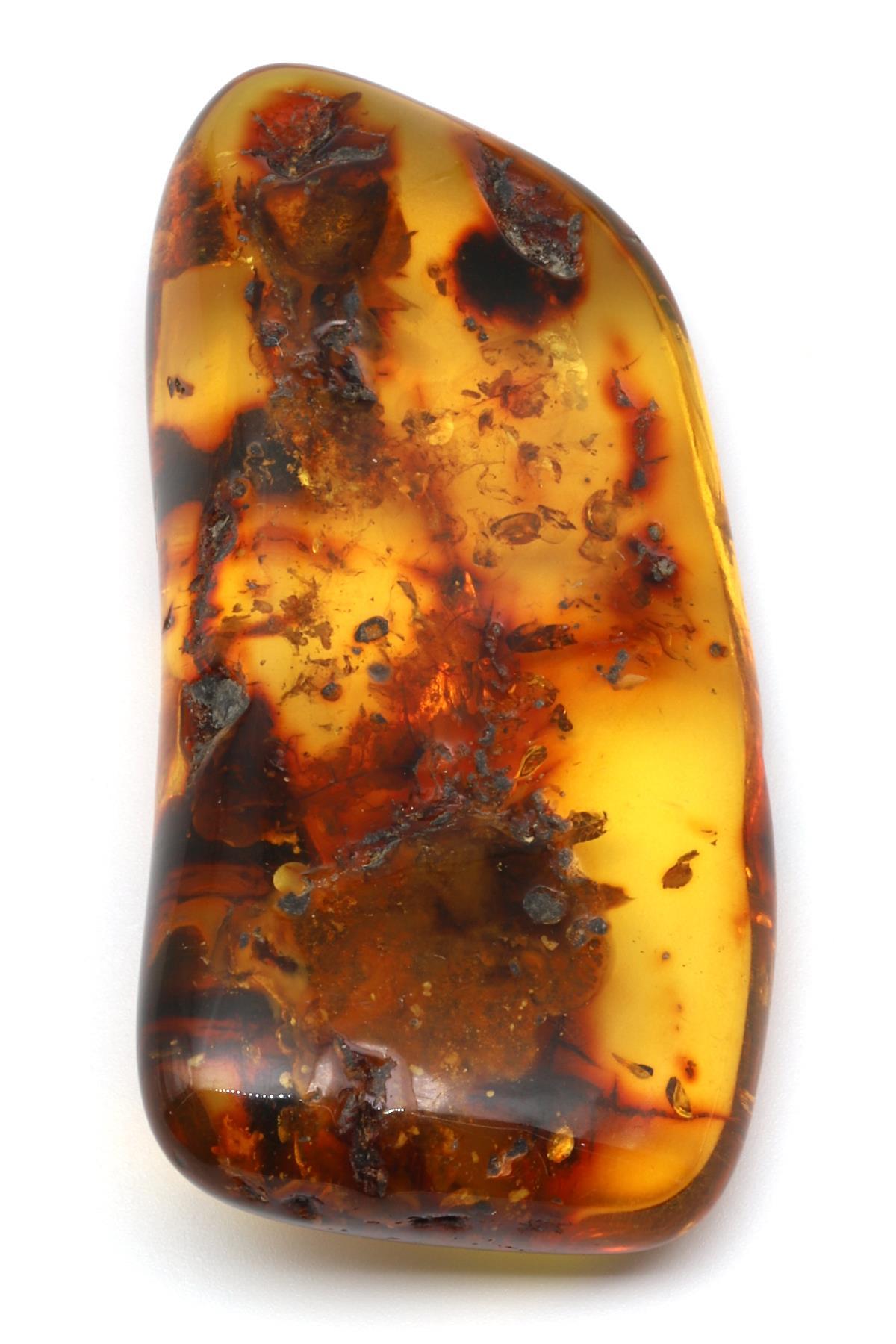 Kehribar Doğal Taş Parça