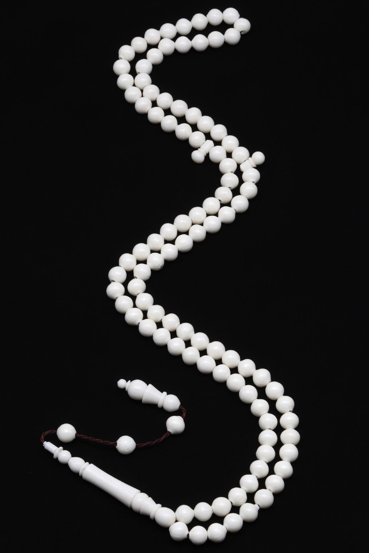 Kemik 99'lu Tesbih 7 mm İstanbul Kesim - T-1515