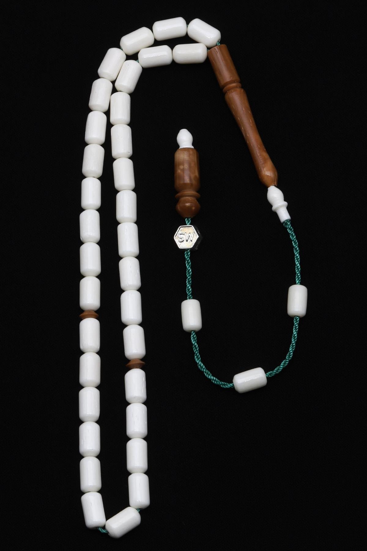 Kemik-Kuka Tesbih 5 x 8 mm Kapsül Kesim 
