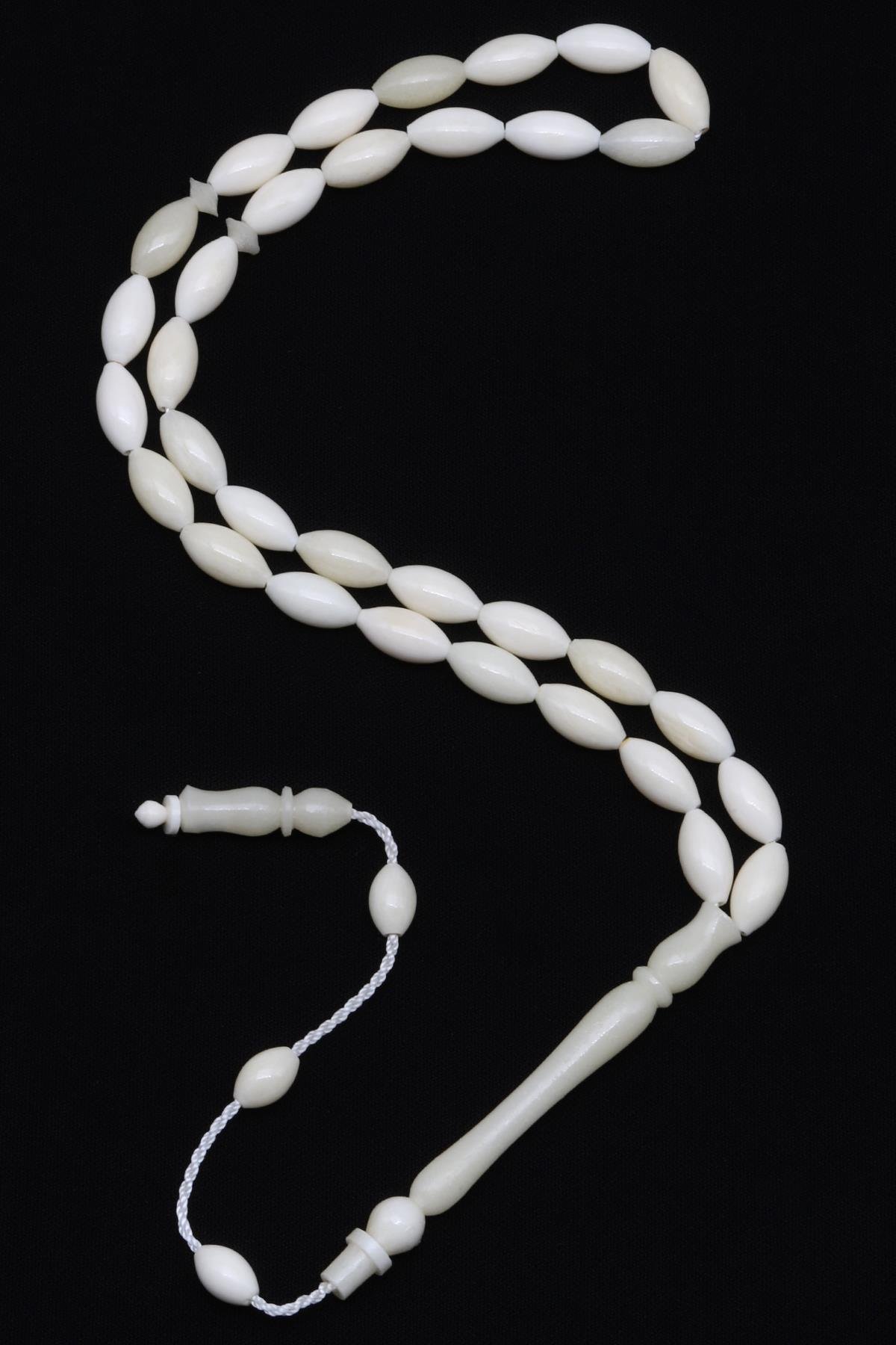 Kemik Tesbih 5 x 10 mm Arpa Kesim - T-1526