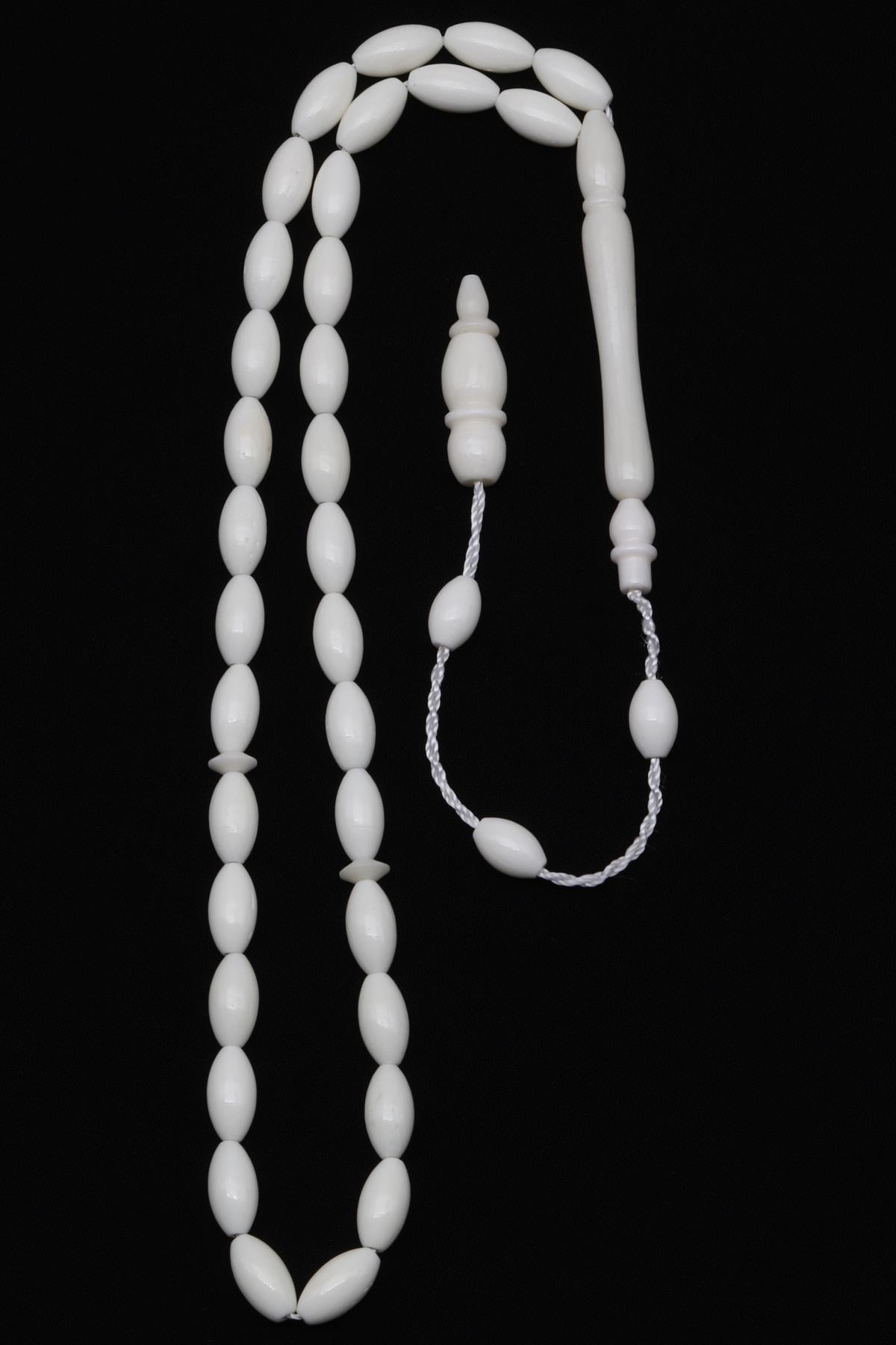 Kemik Tesbih 5 x 9 mm Arpa Kesim 