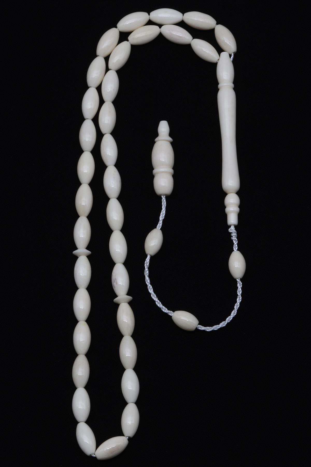 Kemik Tesbih 5 x 9 mm Arpa Kesim 