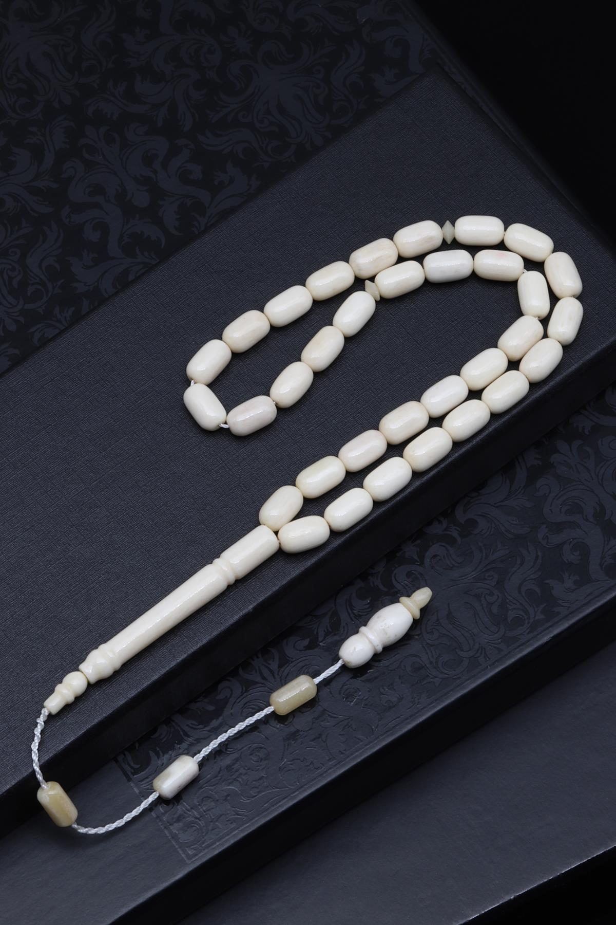 Kemik Tesbih 6 x 10 mm Kapsül Kesim 