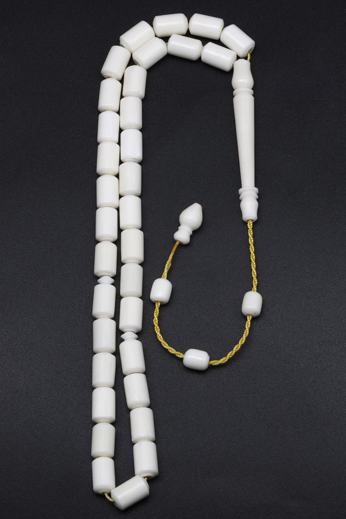 Kemik Tesbih 6 x 10 mm Kapsül Kesim