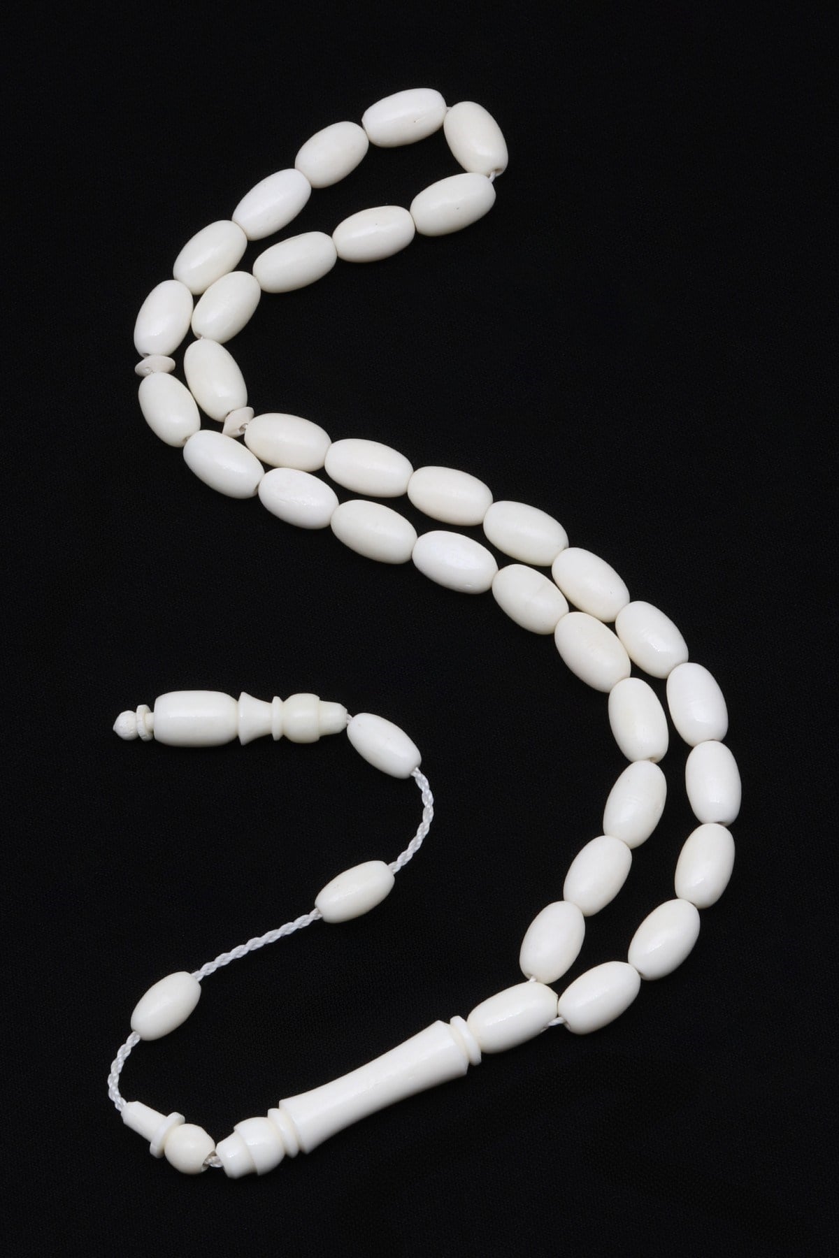 Kemik Tesbih 6 x 10 mm Kapsül Kesim T-1889