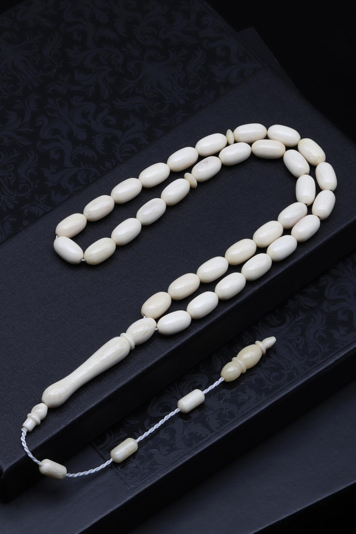 Kemik Tesbih 6 x 11 mm Kapsül Kesim 