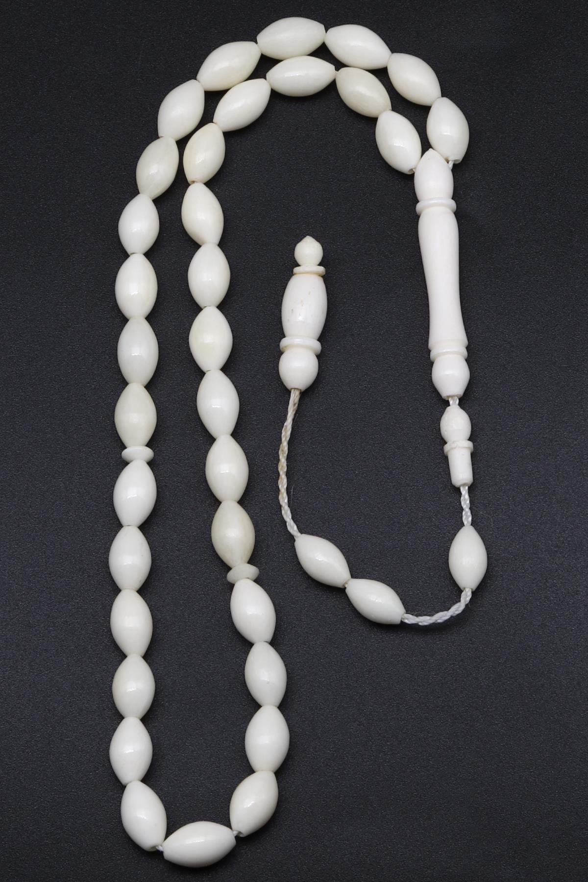 Kemik Tesbih 6 x 9 mm Arpa Kesim