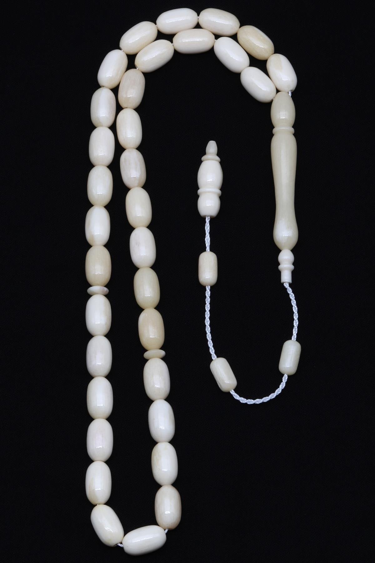 Kemik Tesbih 7 x 12 mm Kapsül Kesim 