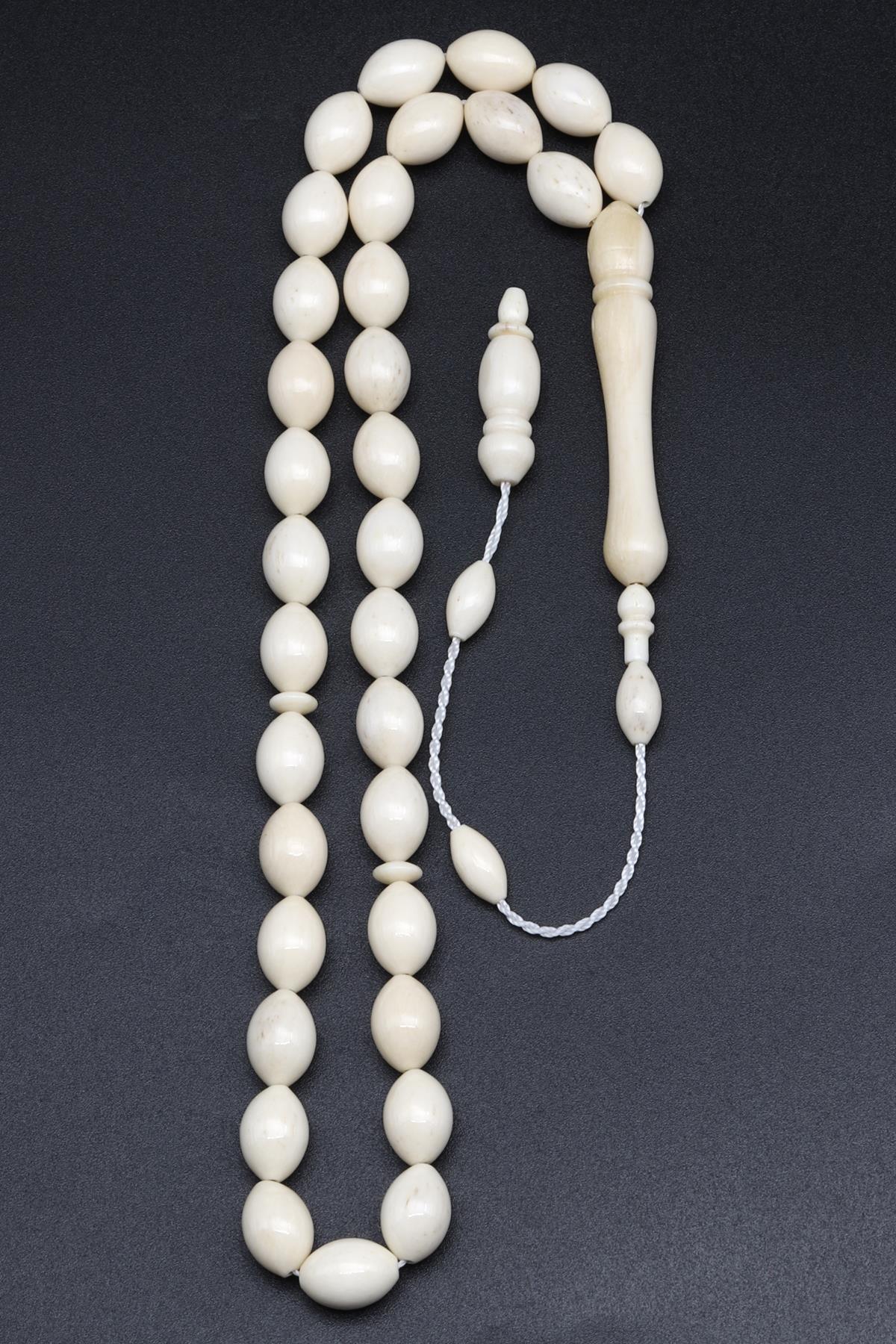 Kemik Tesbih 8 x 11 Beyzi Kesim