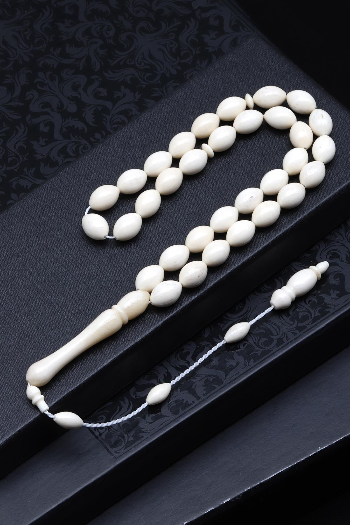 Kemik Tesbih 8 x 11 Beyzi Kesim