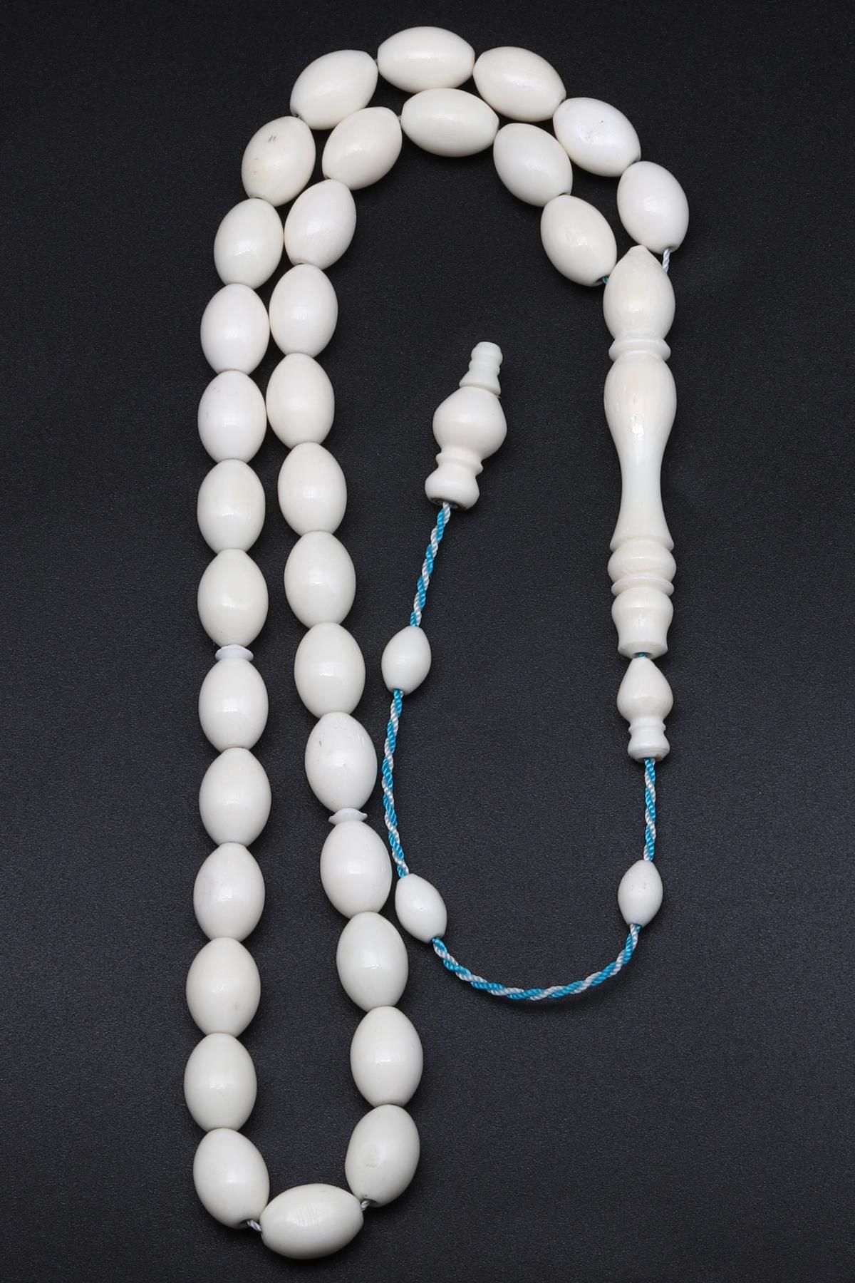 Kemik Tesbih 8 x 11 mm Beyzi Kesim