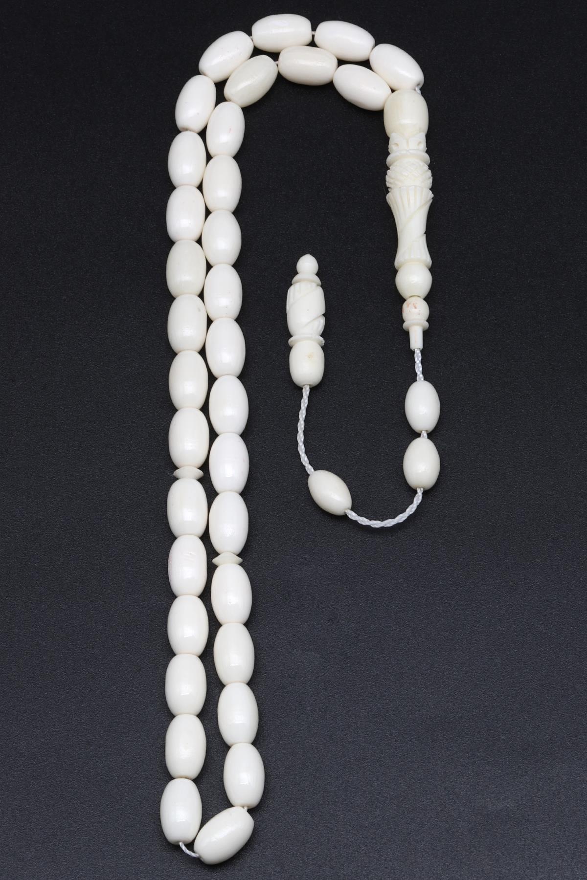 Kemik Tesbih Tesbih 6 x 10 Kapsül Kesim