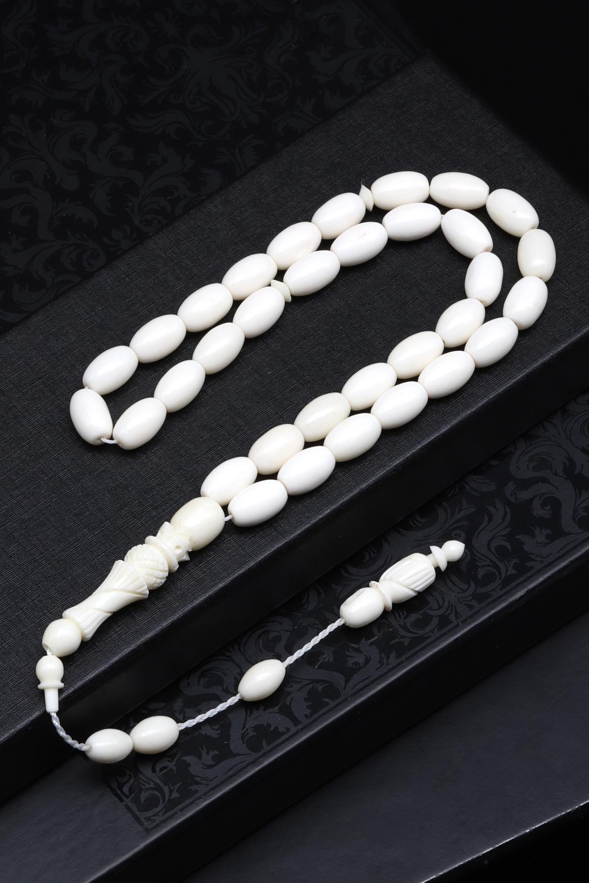 Kemik Tesbih Tesbih 6 x 10 Kapsül Kesim