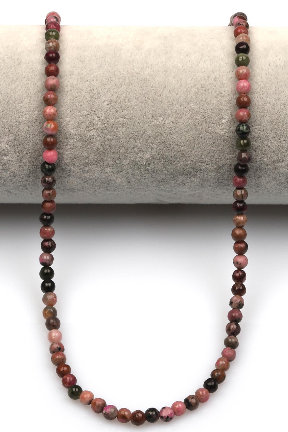 Kobalt Kalsit Doğal Taş Dizi 4 mm Küre Kesim