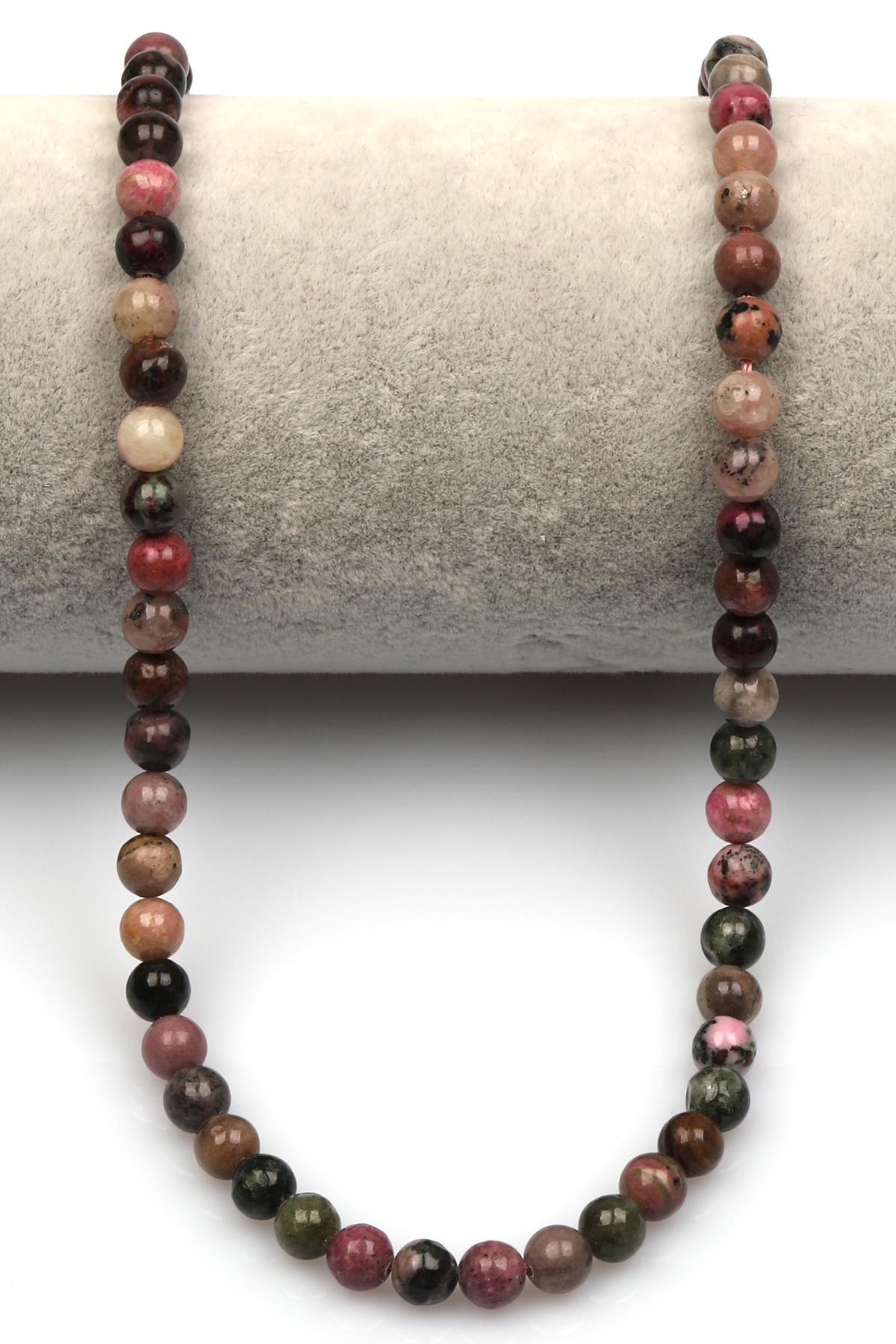 Kobalt Kalsit Doğal Taş Dizi 5 mm Küre Kesim