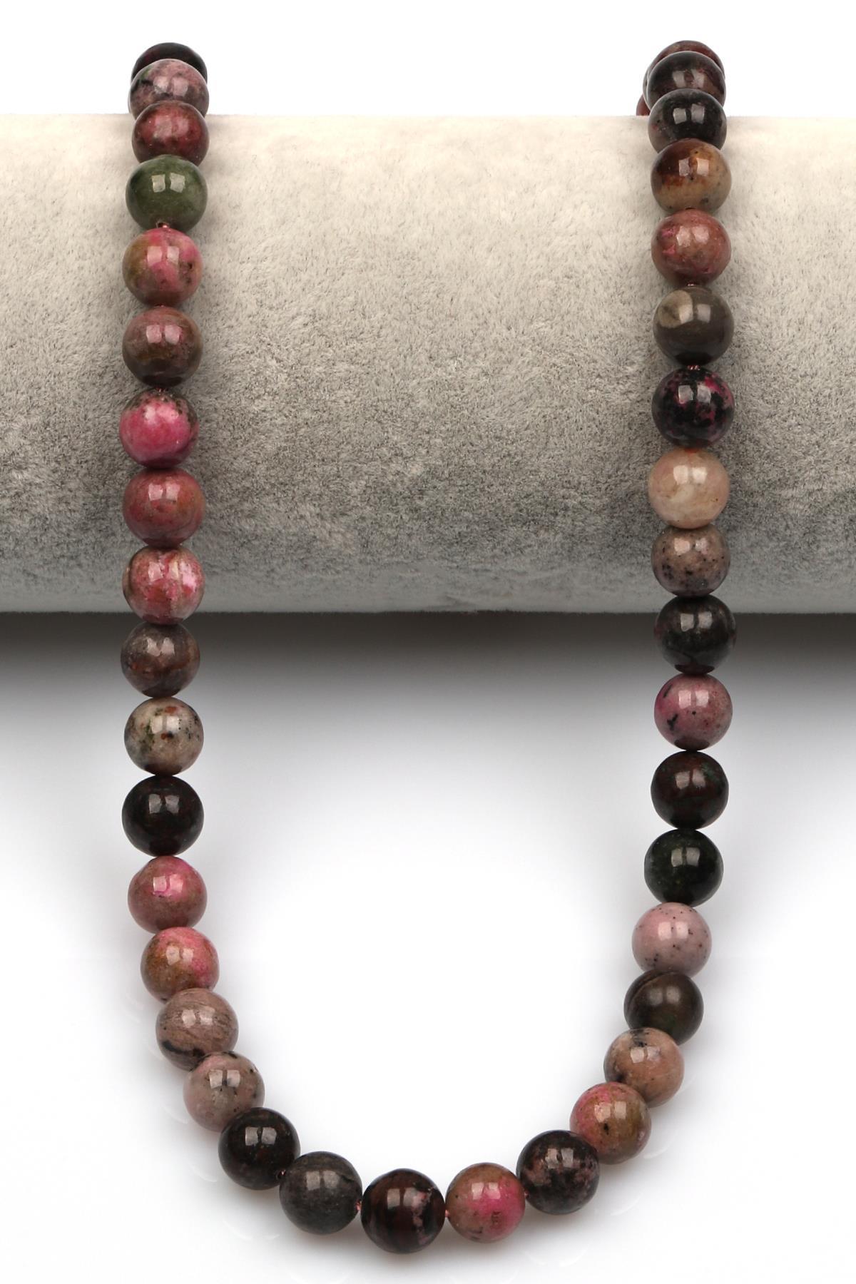 Kobalt Kalsit Doğal Taş Dizi 8 mm Küre Kesim