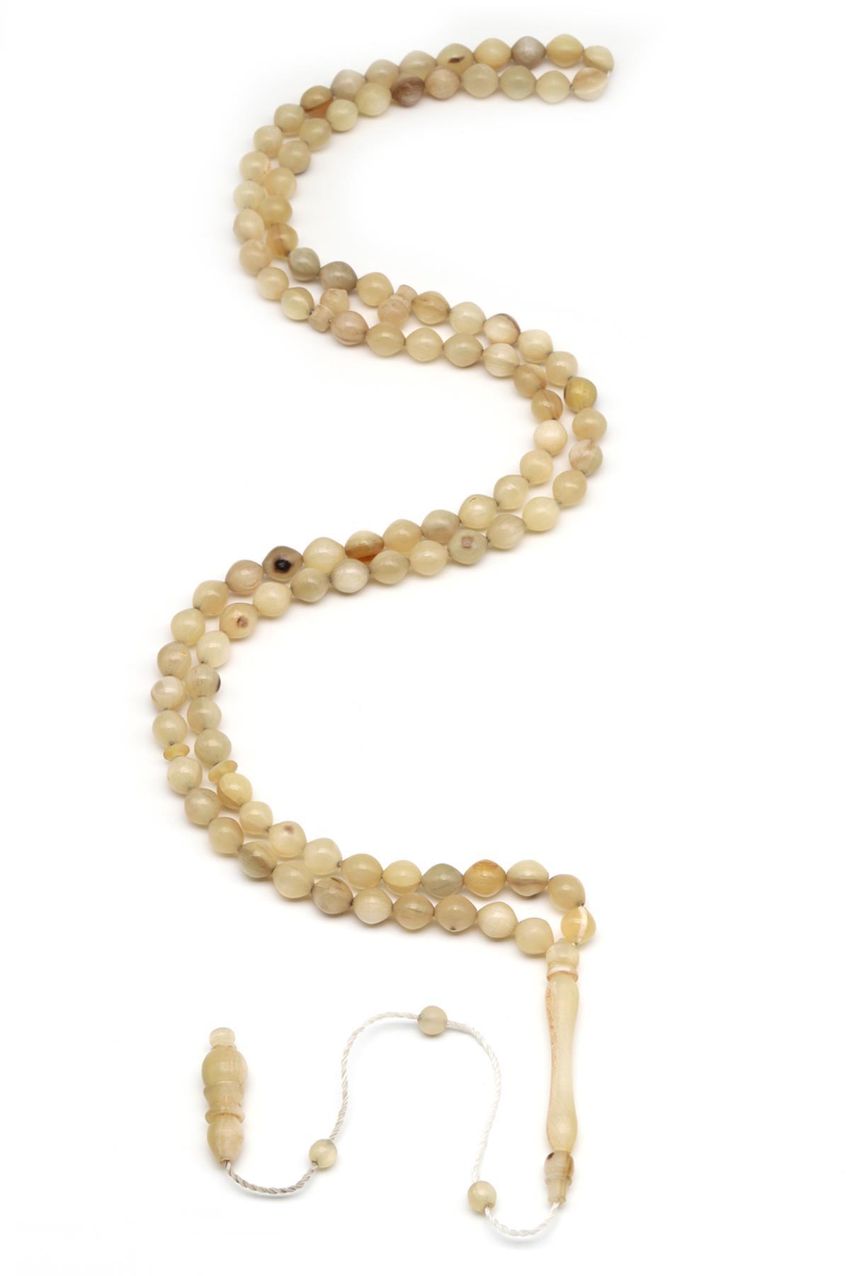 Koç Boynuzu Ağacı 99'Lu Tesbih 6 x 7 mm Arpa Kesim