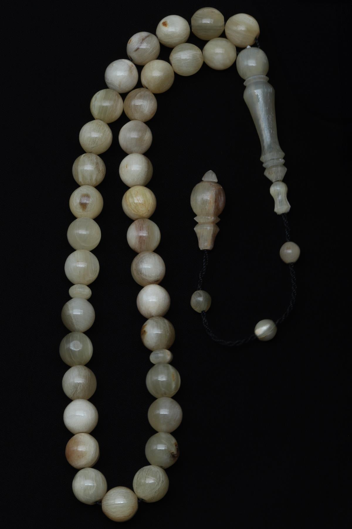 Koç Boynuzu Tesbih 10 mm Küre Kesim 