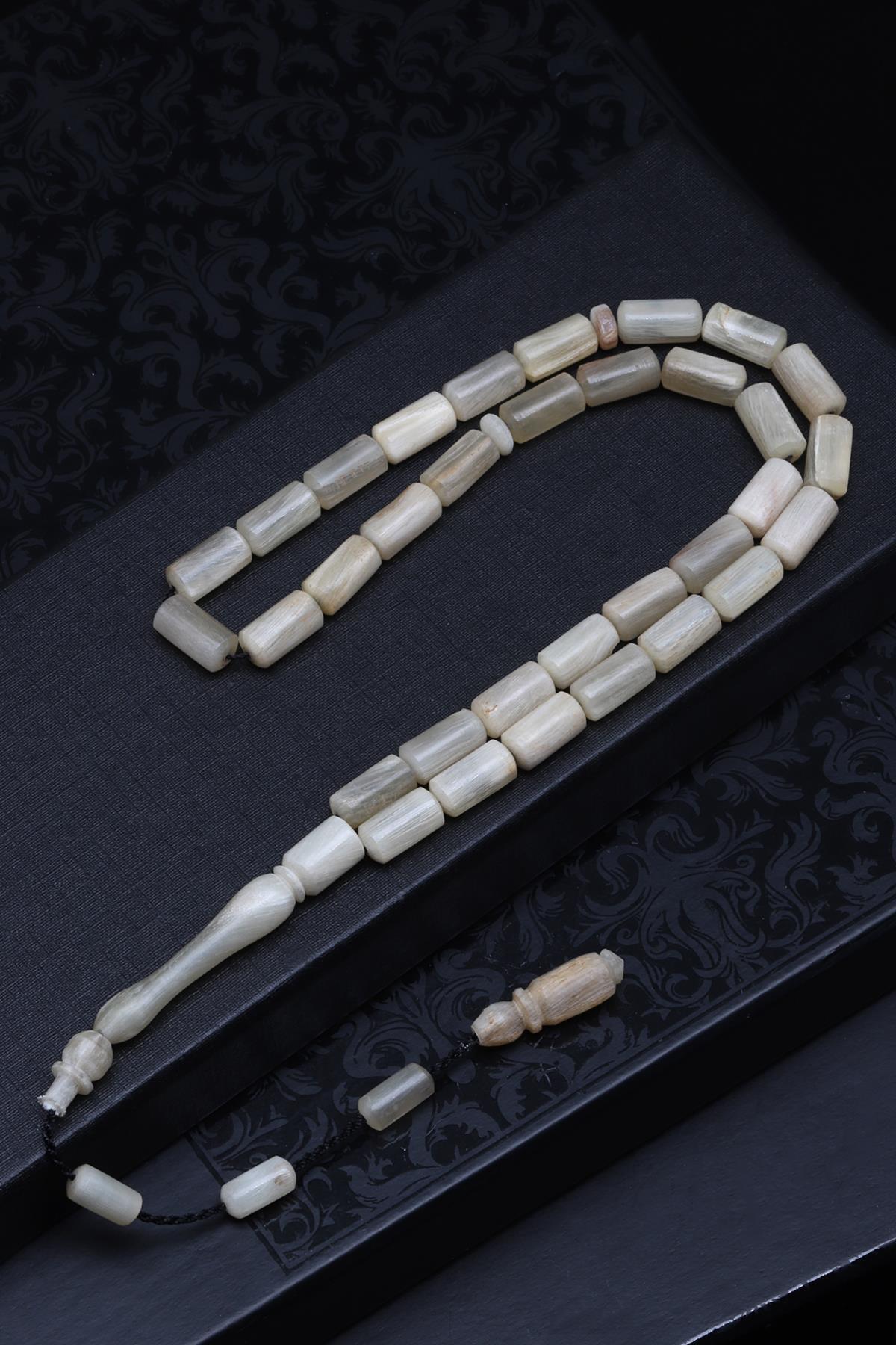 Koç Boynuzu Tesbih 6 x 11 mm Silindir Kesim