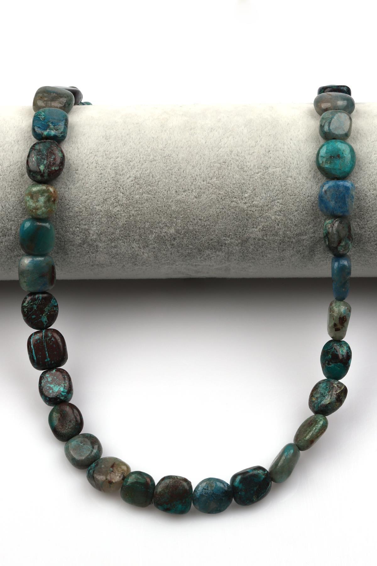 Krizokol Doğal Taş Dizi Şekilsiz Kesim