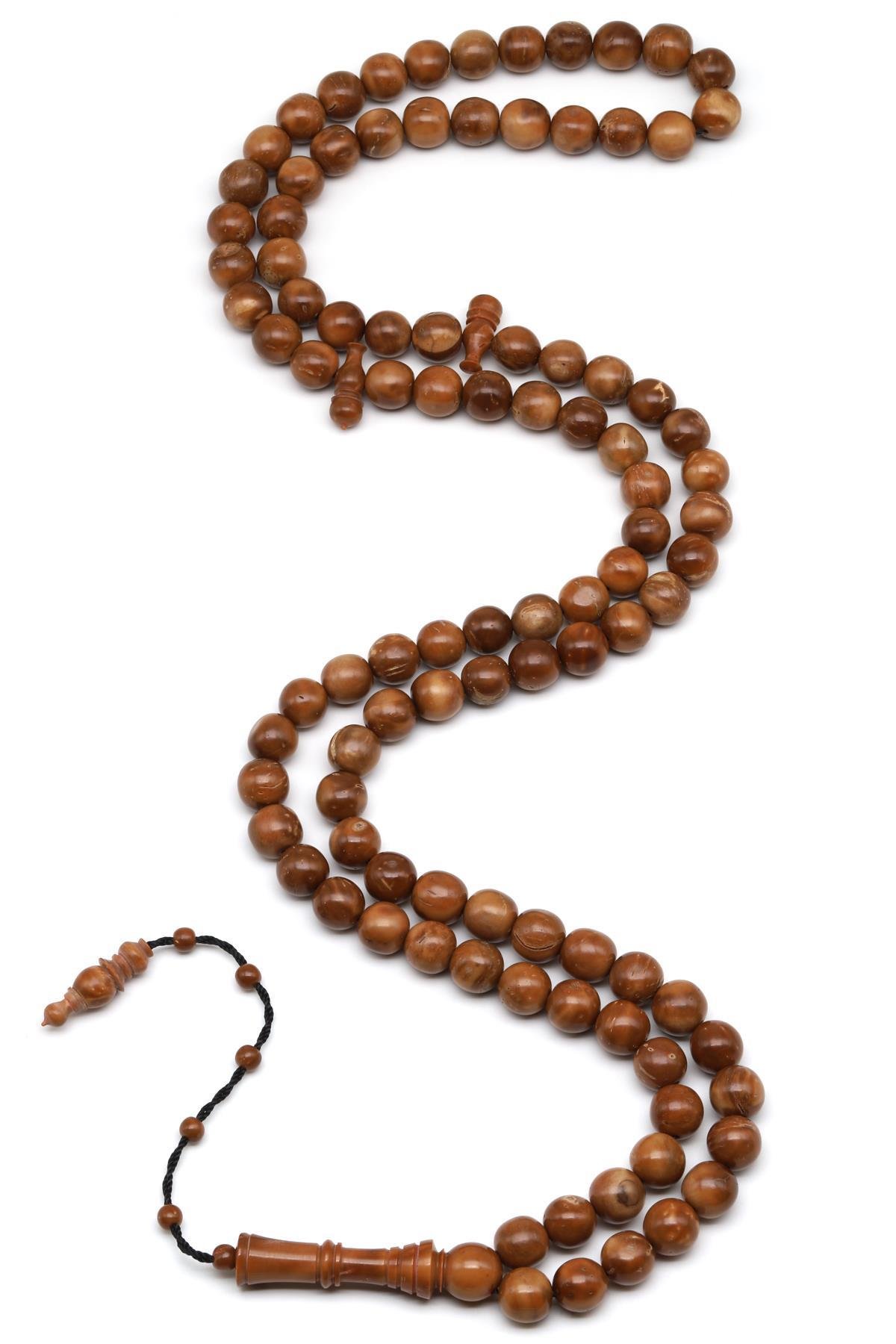 Kuka Ağacı 99'lu Tesbih 10 mm Küre Kesim