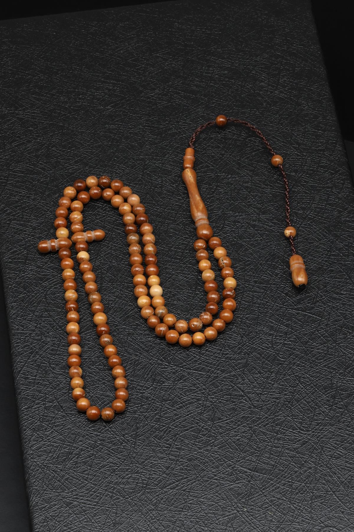 Kuka Ağacı 99'lu Tesbih 4 mm Küre Kesim