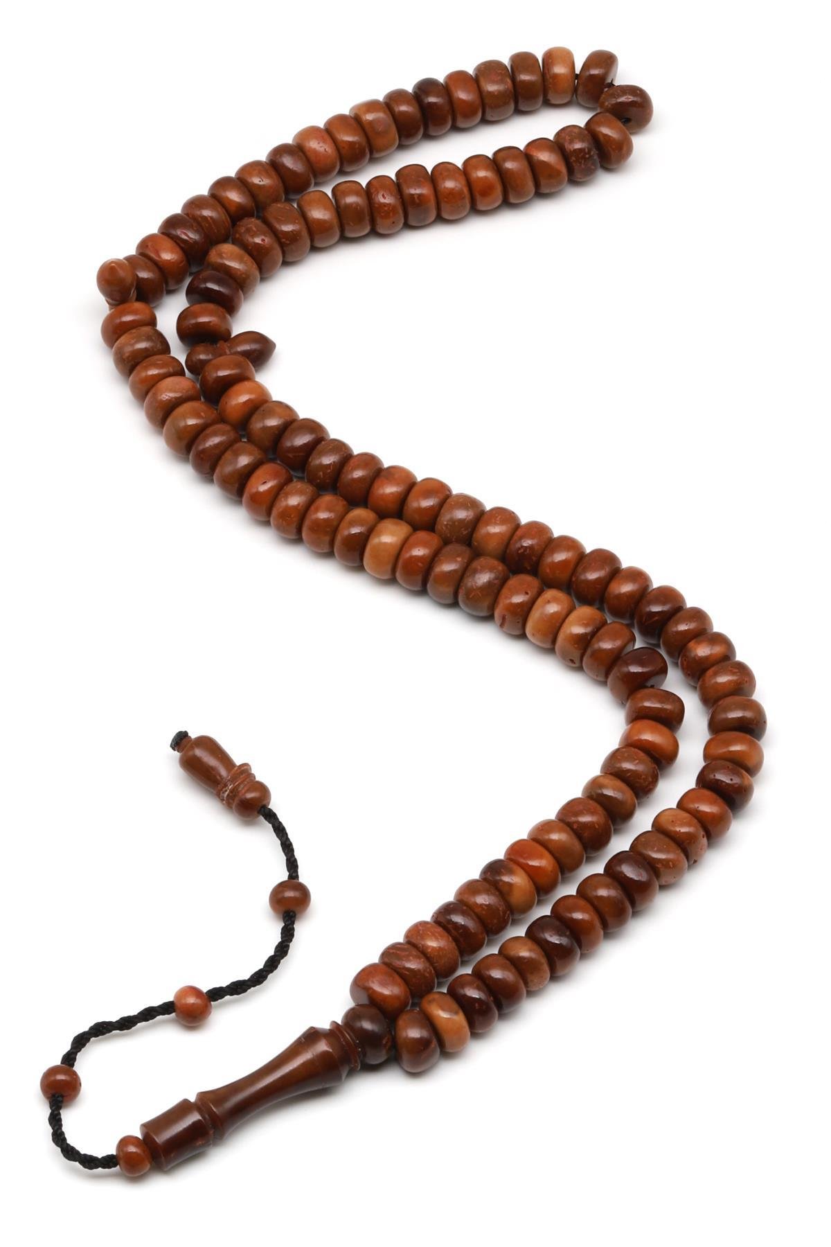 Kuka Ağacı 99'lu Tesbih 4 x 8 mm Rondel Kesim - T-1509