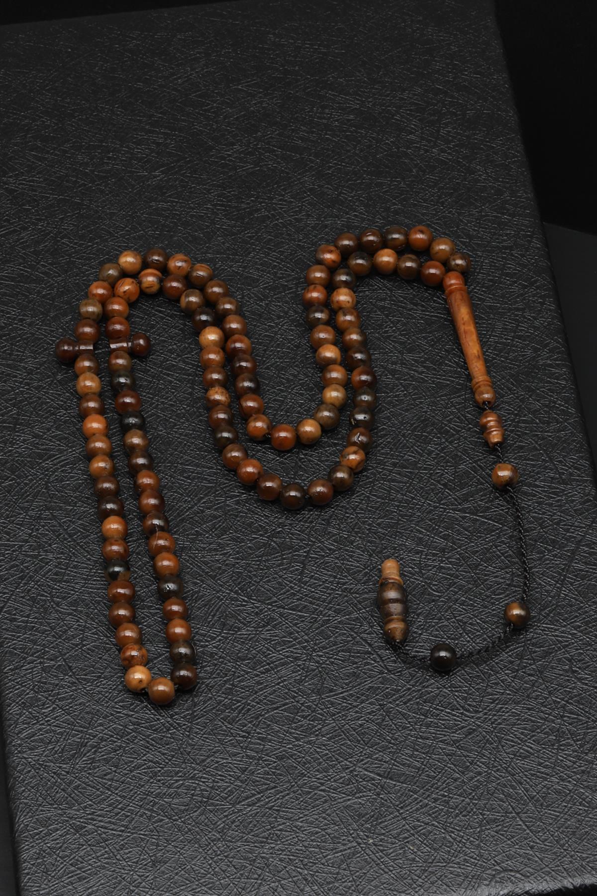 Kuka Ağacı 99'lu Tesbih 5 mm Küre Kesim