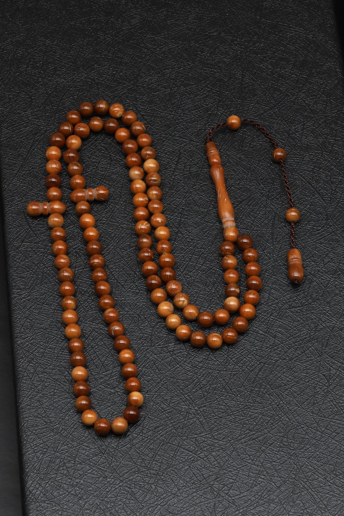 Kuka Ağacı 99'lu Tesbih 5 mm Küre Kesim - T-1507