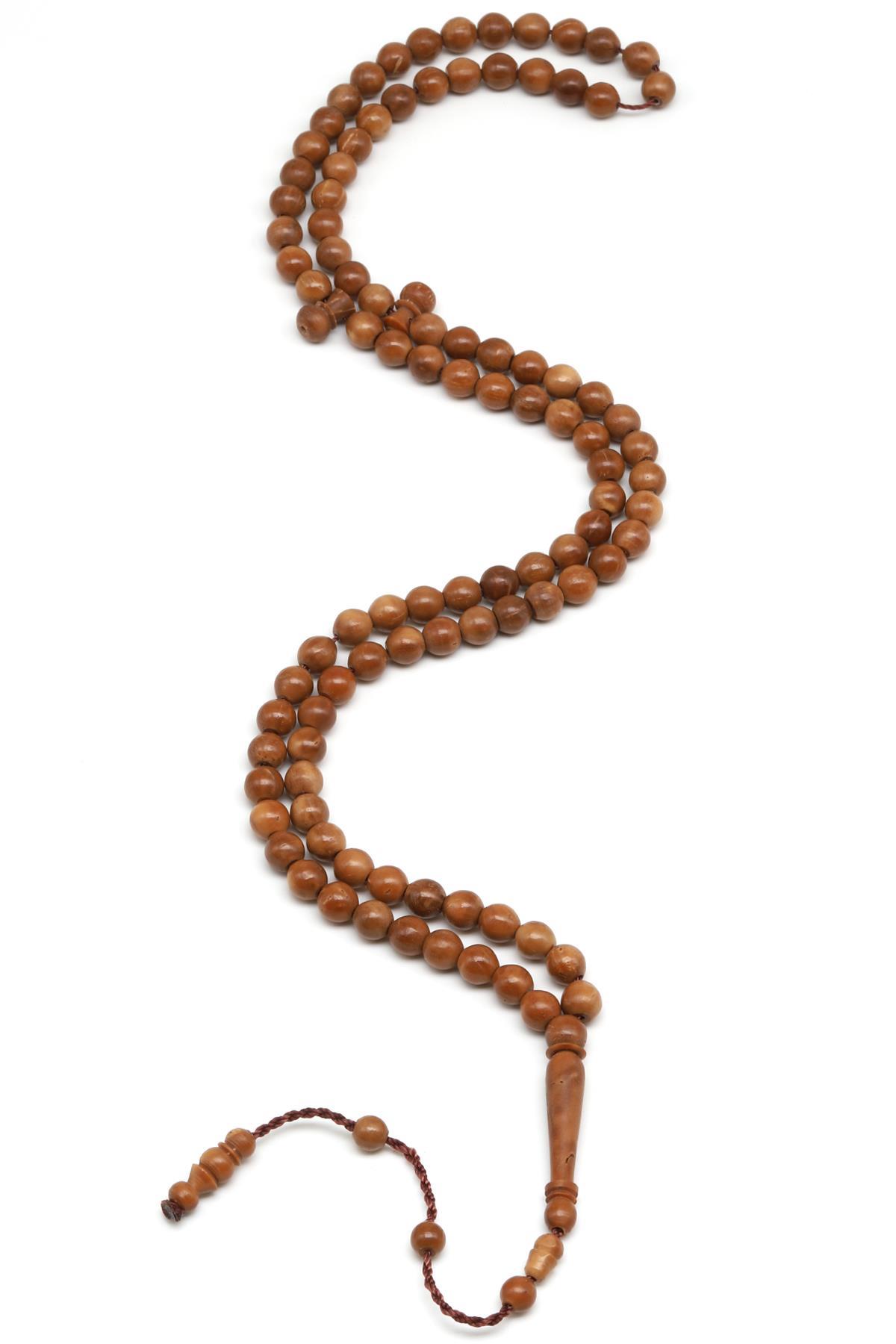 Kuka Ağacı 99'Lu Tesbih 6 mm Küre Kesim