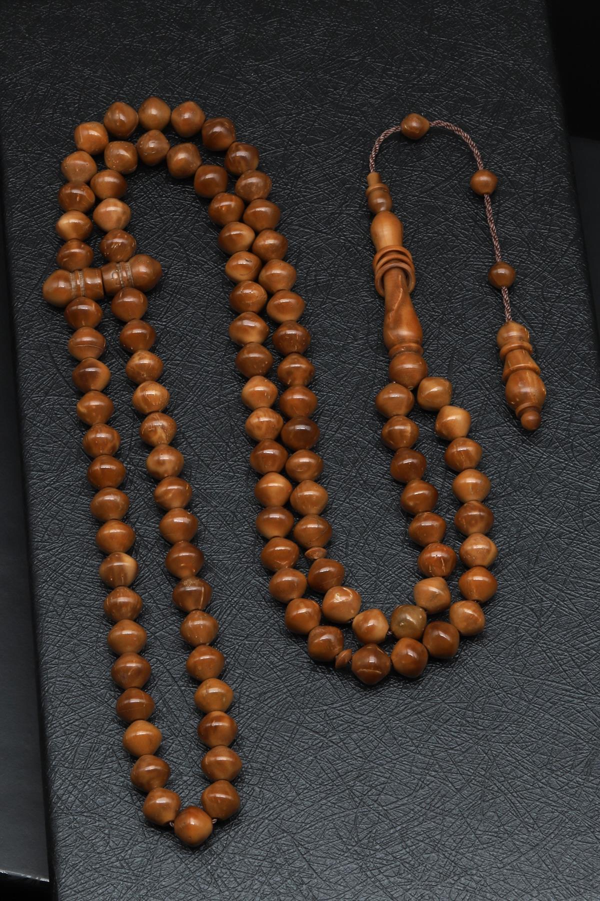 Kuka Ağacı 99'lu Tesbih 7 mm İstanbul Kesim - T-1508