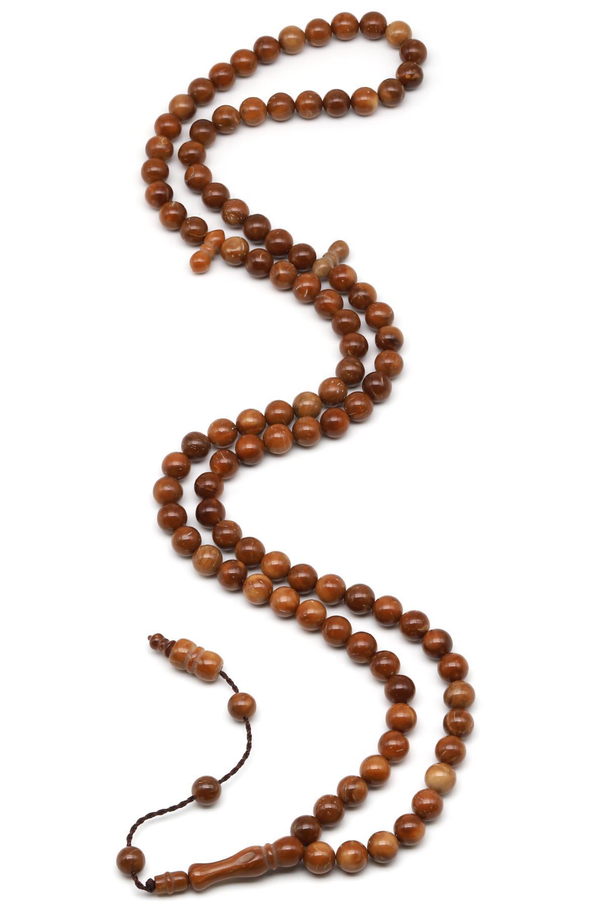 Kuka Ağacı 99'lu Tesbih 8 mm Küre Kesim - T-1504